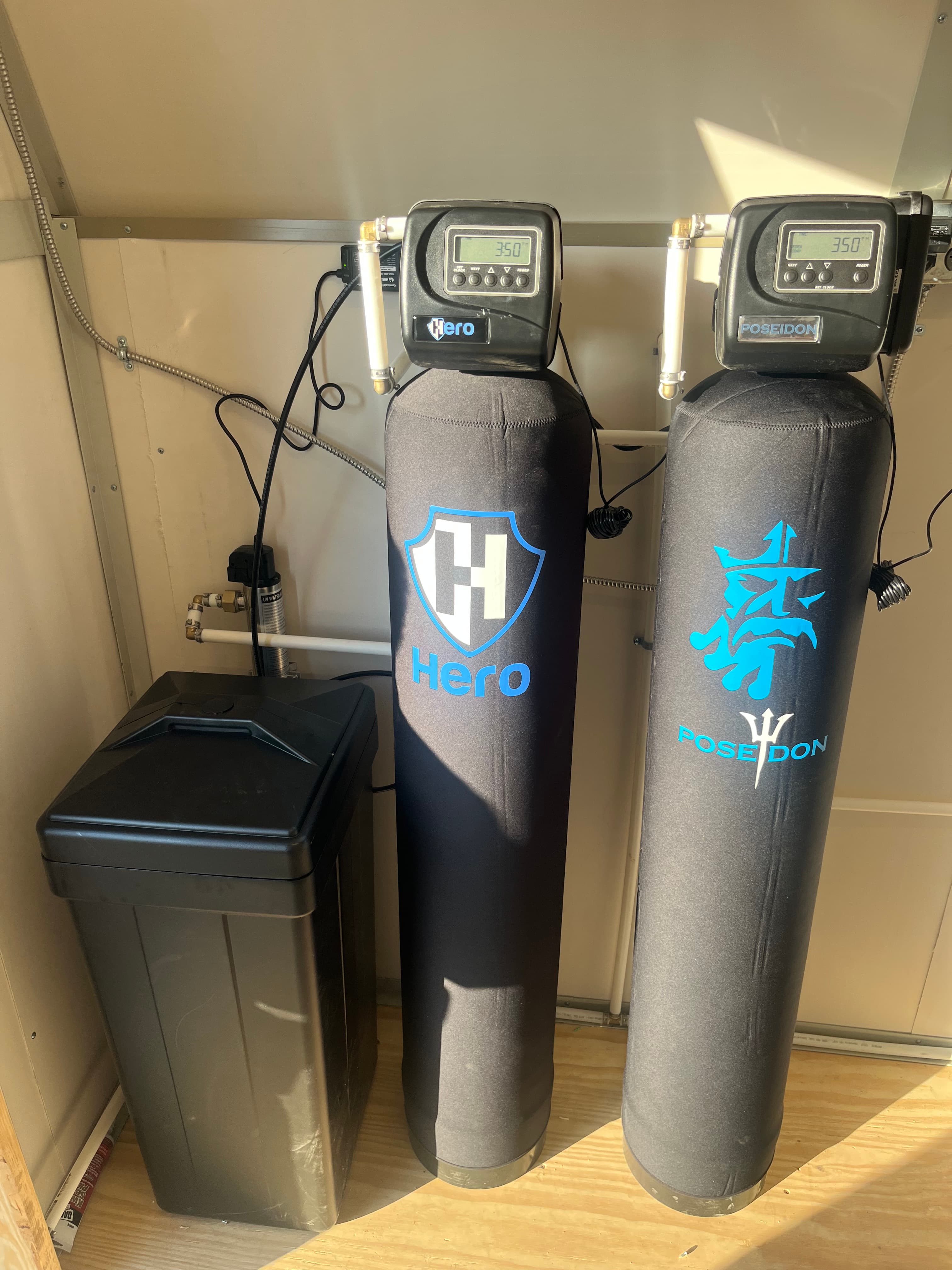 Hero and Poseidon filtration system installation